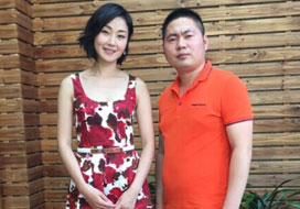 广州万事与明星合影